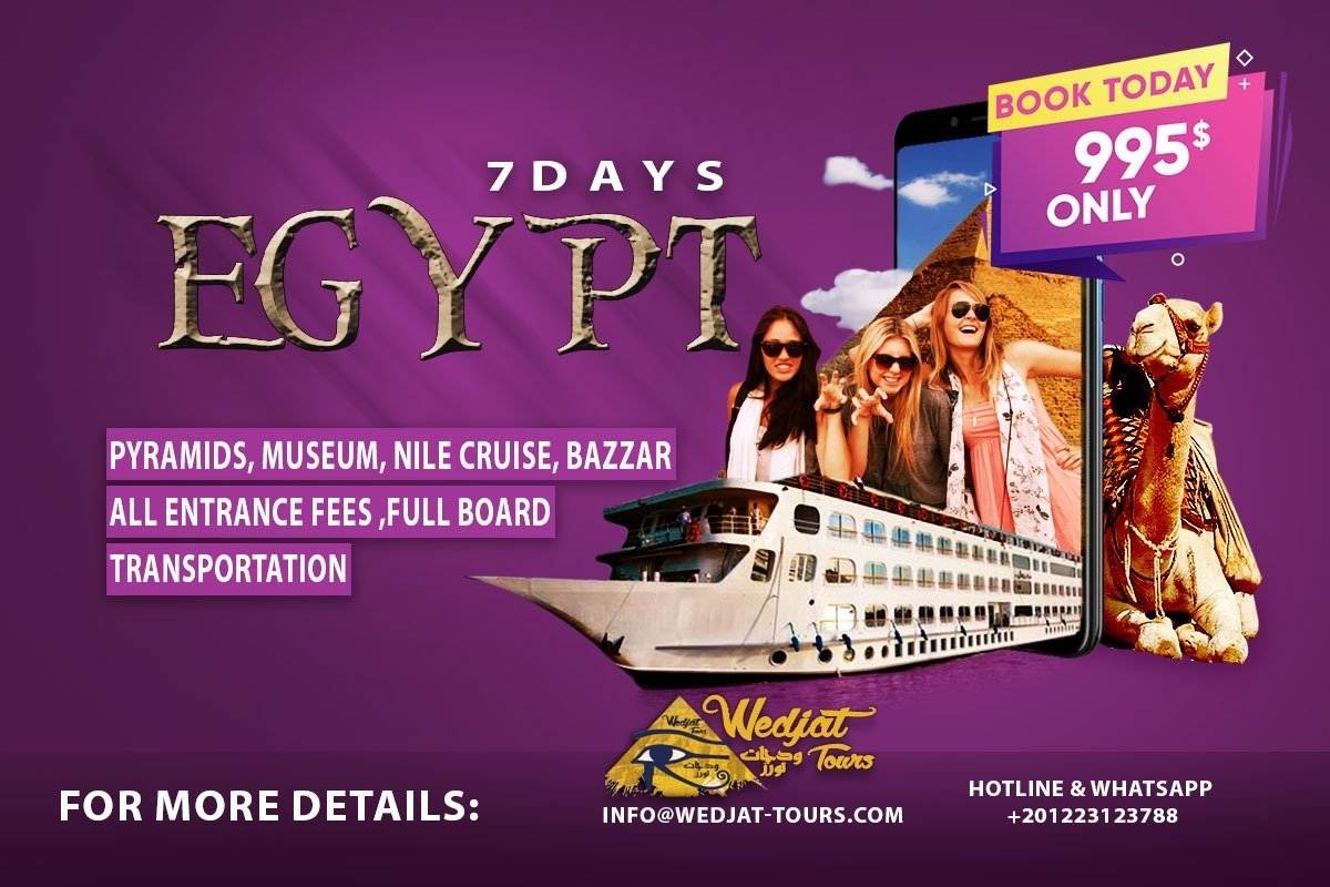 Great offer to Egypt US$ 995 Per Person all-inclusive Image