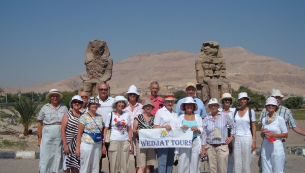 Colossi of Memnon in Luxor