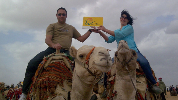 Camel Ride in Egypt