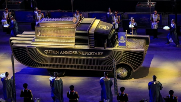 The Pharaohs' Golden Parade