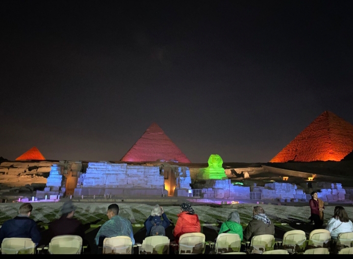 Sound and Light Show at Giza Pyramids