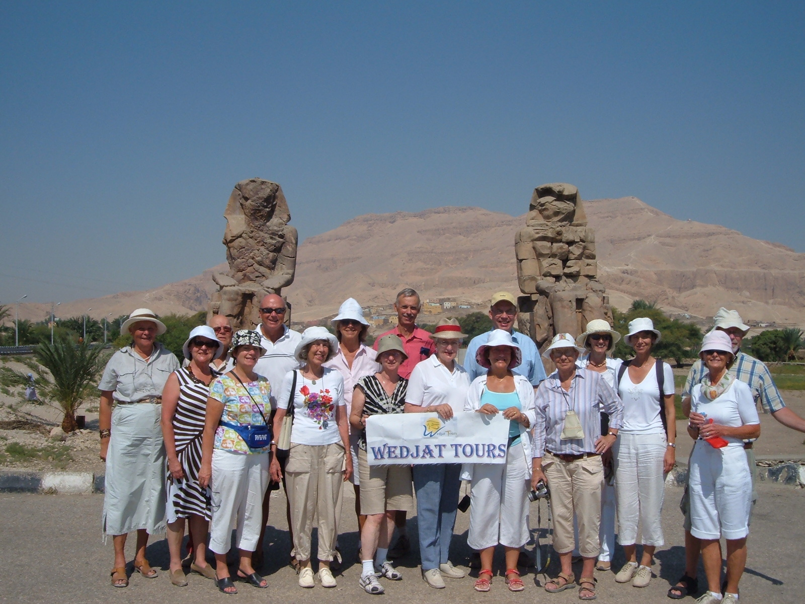 Colossi of Memnon in Luxor