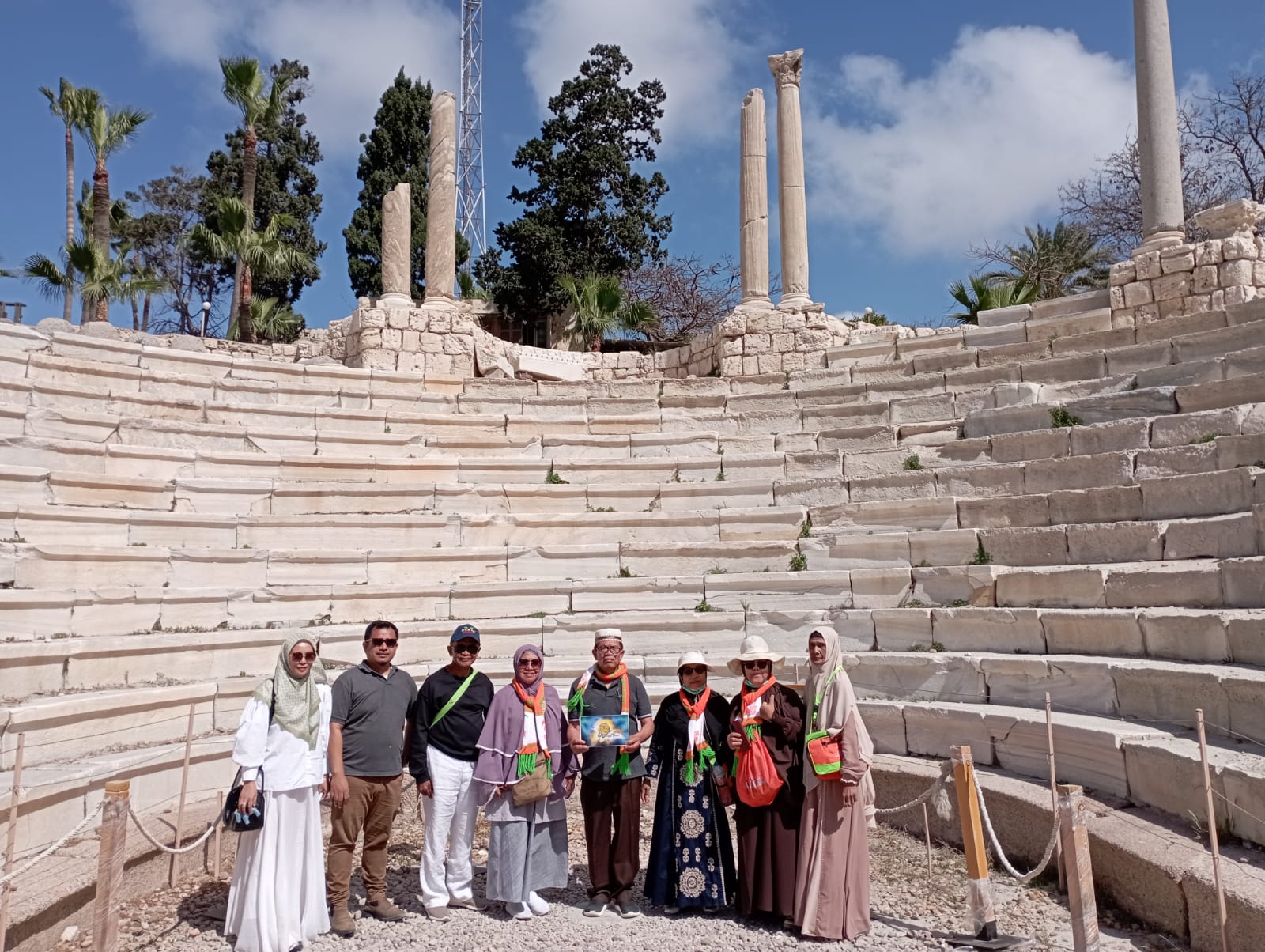 The Roman amphitheater of Alexandria