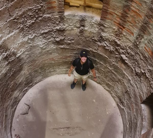 Catacombs of Kom El Shoqafa in Alexandria, Egypt