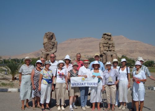 Colossi of Memnon in Luxor