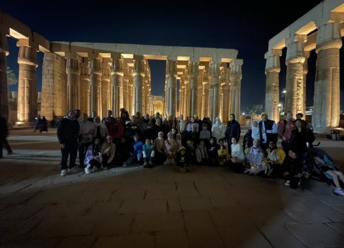 Luxor Temple at Night