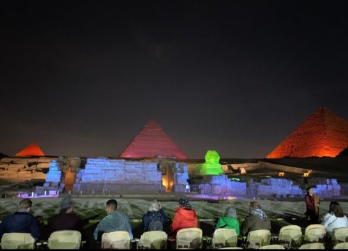 Sound and Light Show at Giza Pyramids