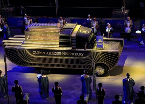 The Pharaohs’ Golden Parade