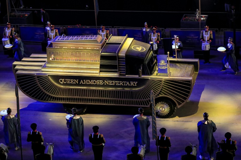 The Pharaohs' Golden Parade